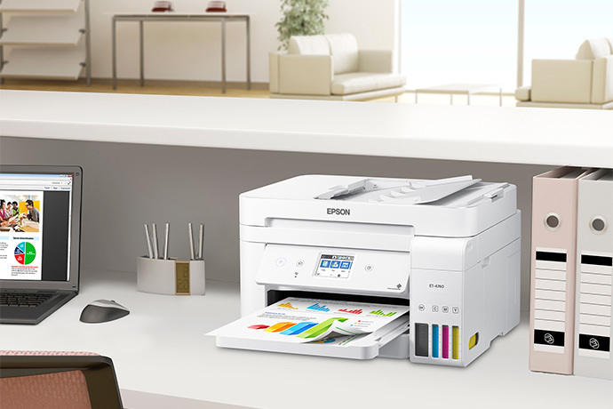 You are currently viewing Epson EcoTank ET-4760 Wireless All-in-One Inkjet Printer