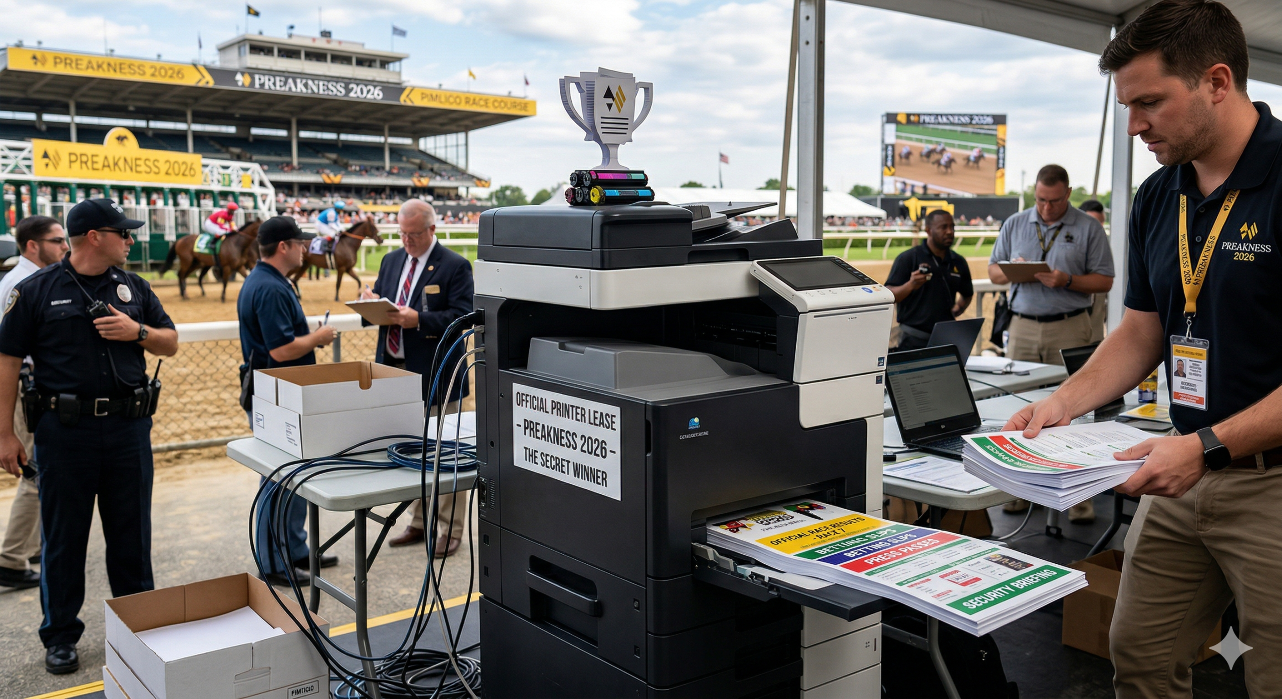 You are currently viewing More Than a Race: Why Printer Leasing is the Secret Winner at the 2026 Preakness Stakes